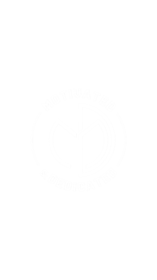 MOTIVATED & DEDICATED logo