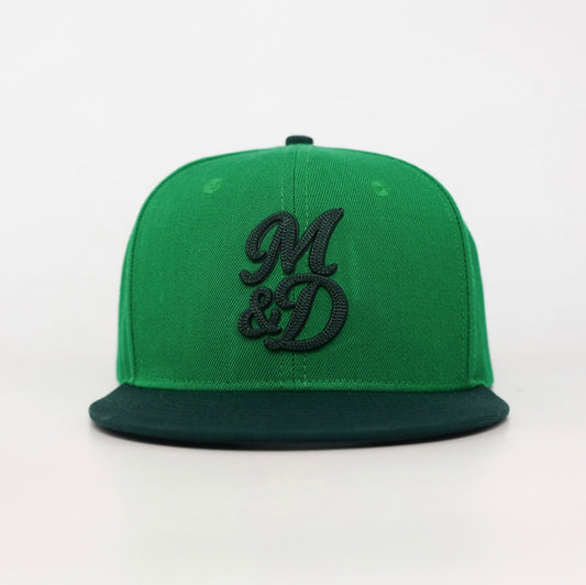 2tone Green Cap